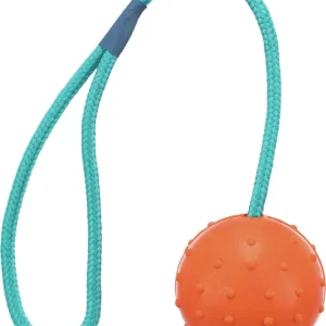 TRIXIE Ball am Seil Naturgummi Ø6 / 30 cm Garantierte Lieferung
